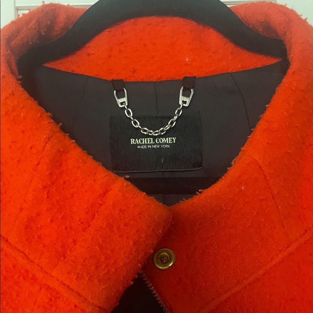 Rachel Comey bright orange (red) wool coat - Picture 2 of 9